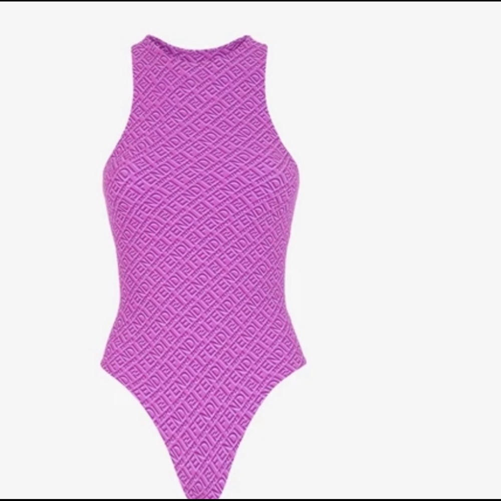 Fendi X Skims pink Body suit